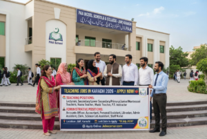 Jobs in Karachi by PAA Schools & College 2026
