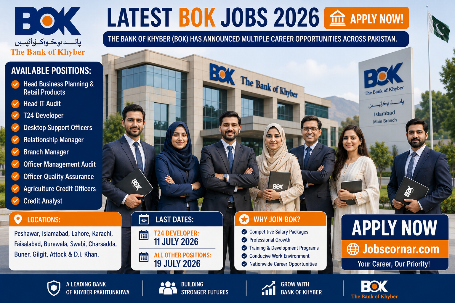 Latest BOK Jobs 2026 Apply Now
