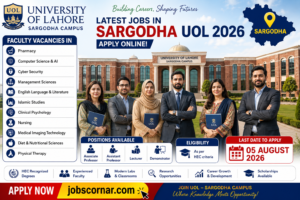Latest Jobs in Sargodha UOL 2026 – Apply Now