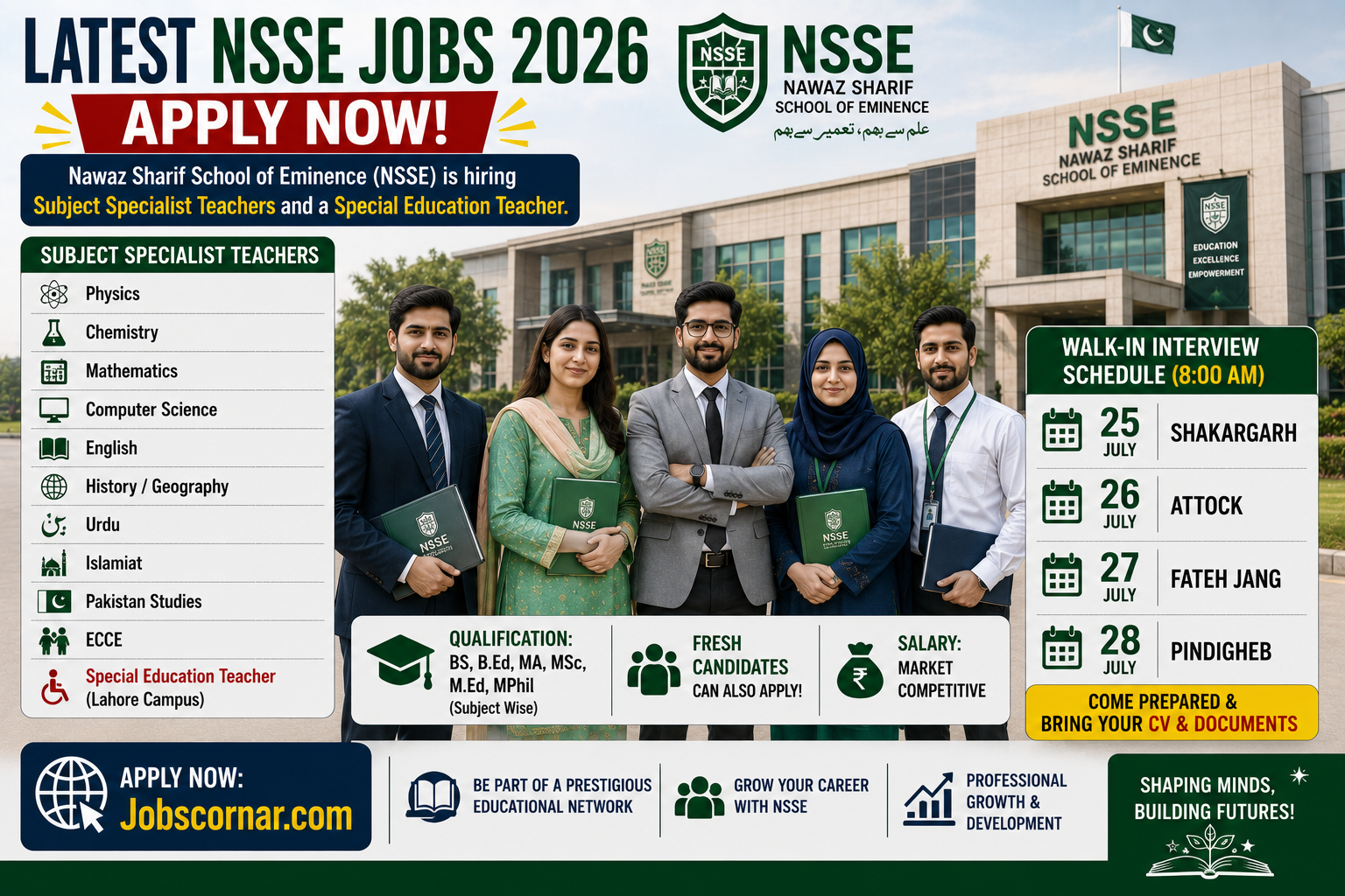 Latest NSSE Jobs 2026 Apply Now for Teaching Jobs