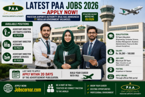 Latest PAA Jobs 2026 Apply Now