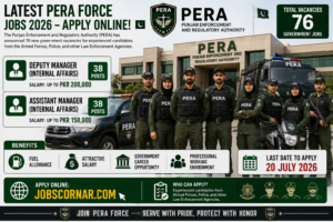 Latest PERA Force Jobs 2026