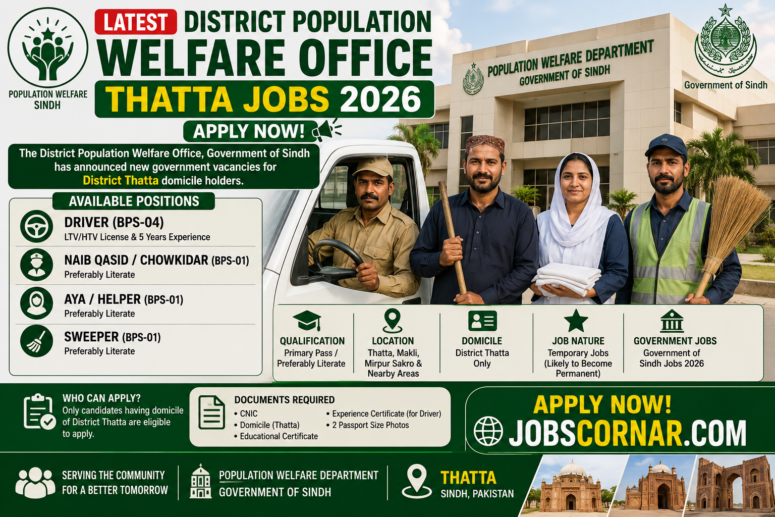 Latest Thatta Jobs 2026 – Apply Now
