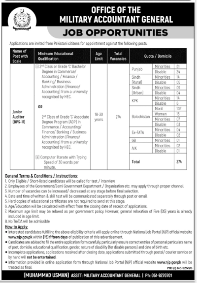 Military Accountant Jobs 2026
