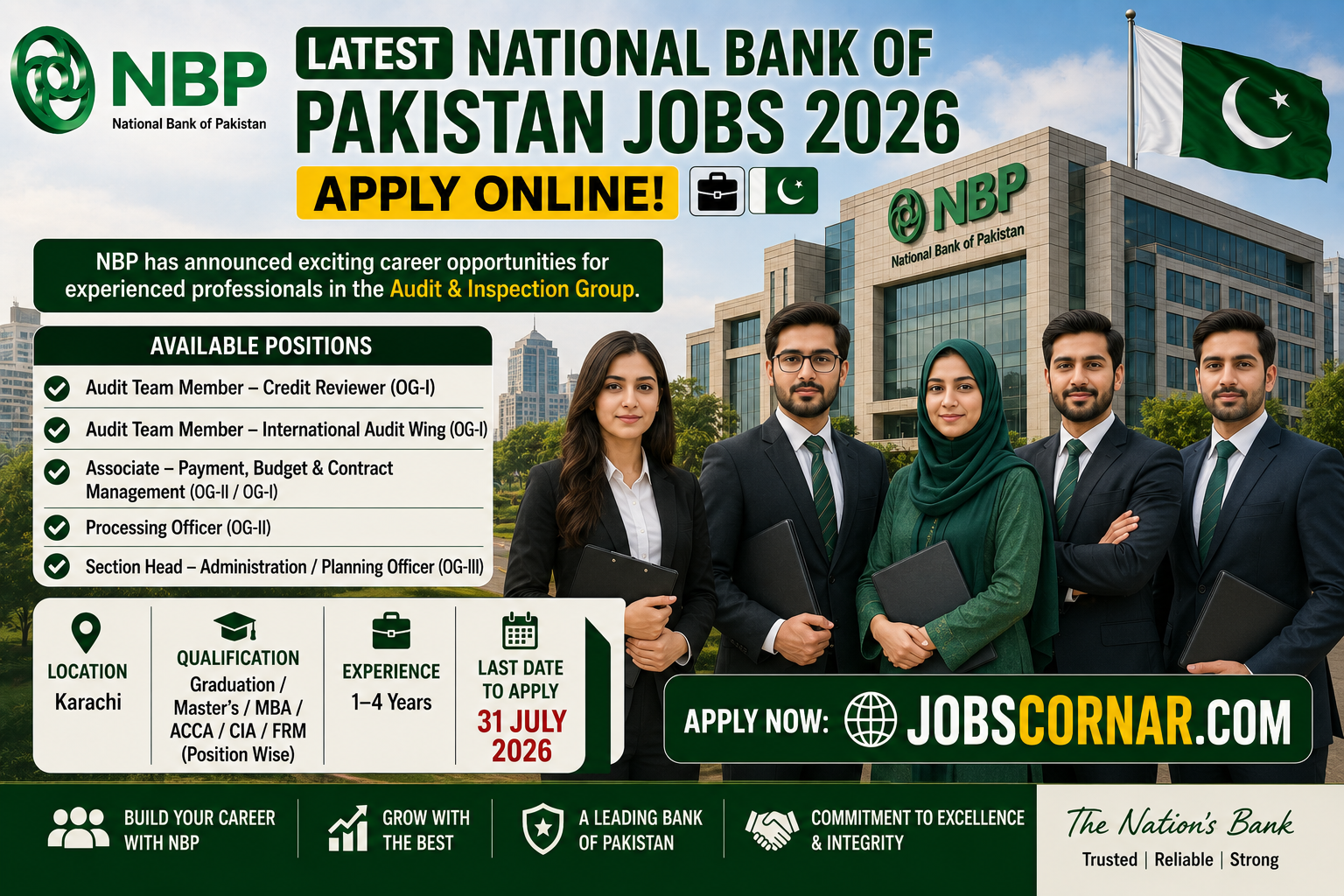National Bank Jobs 2026 Apply Now