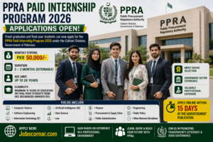PPRA Paid Internship Program 2026 – Apply Now