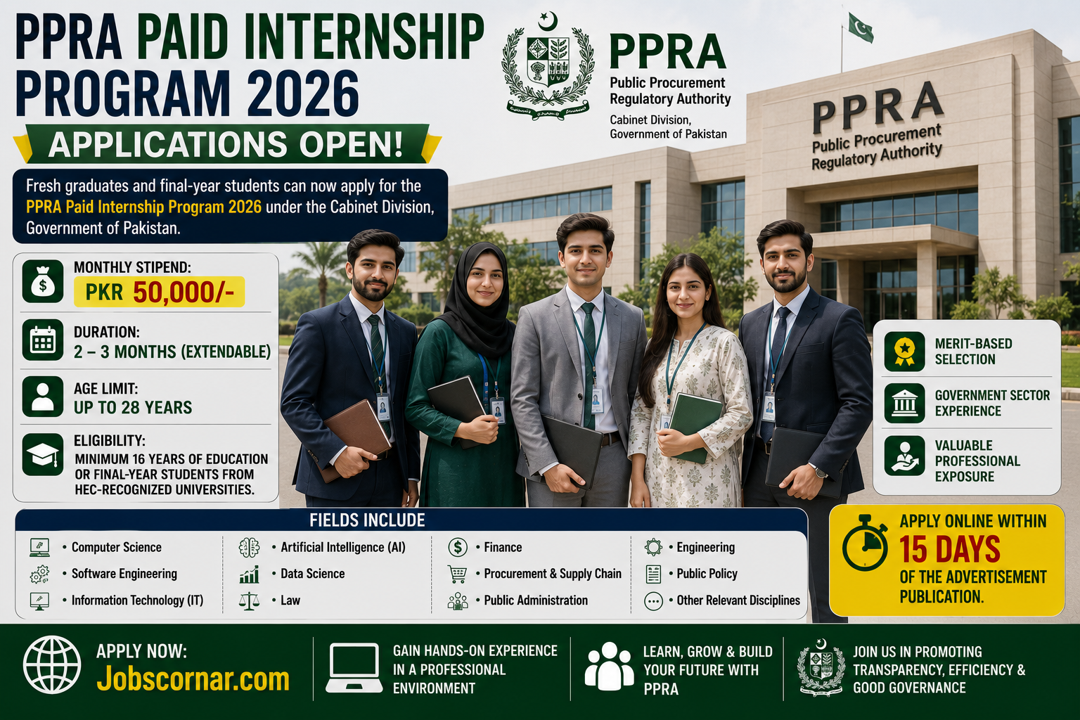 PPRA Paid Internship Program 2026 – Apply Now