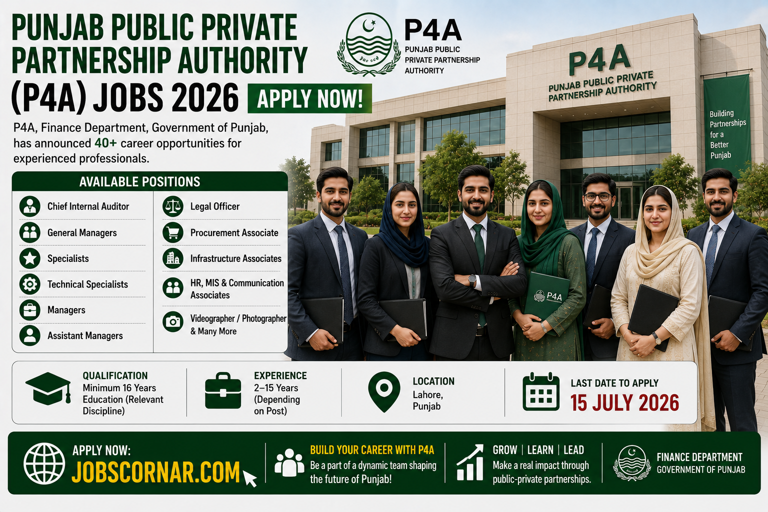 Punjab Public Authority Govt Jobs 2026