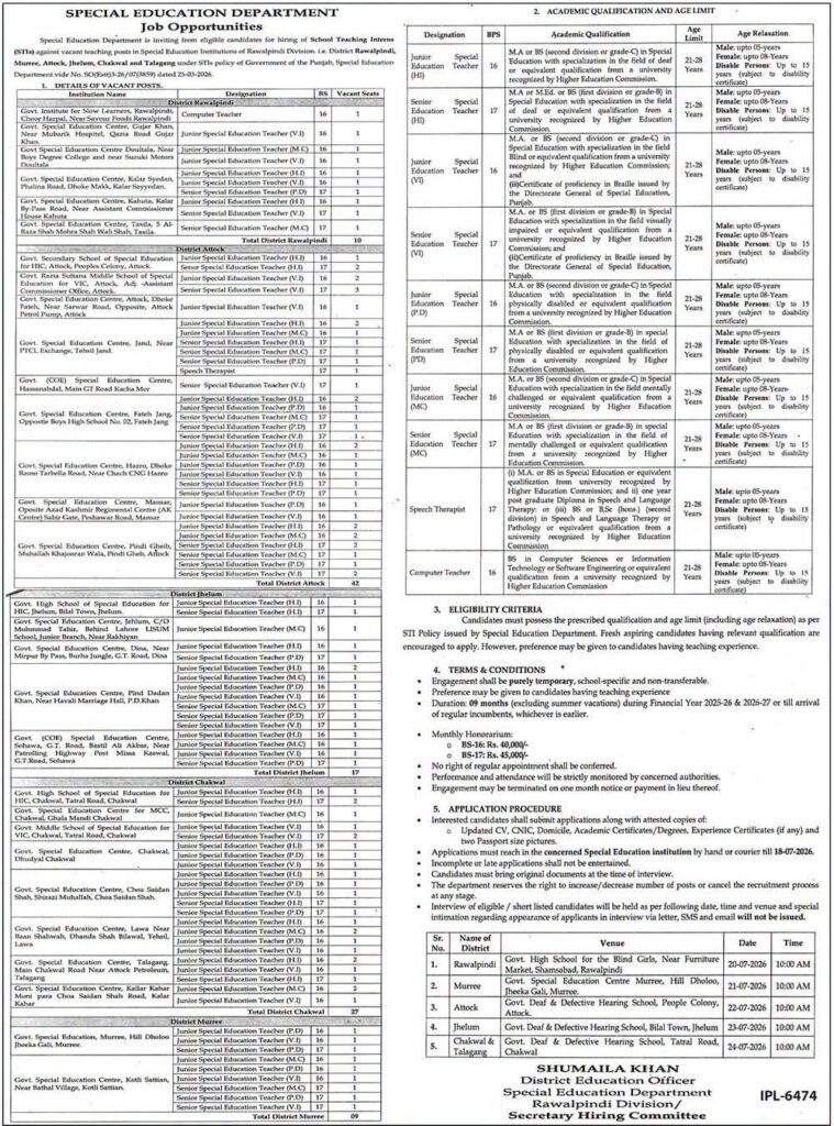 STI Jobs 2026