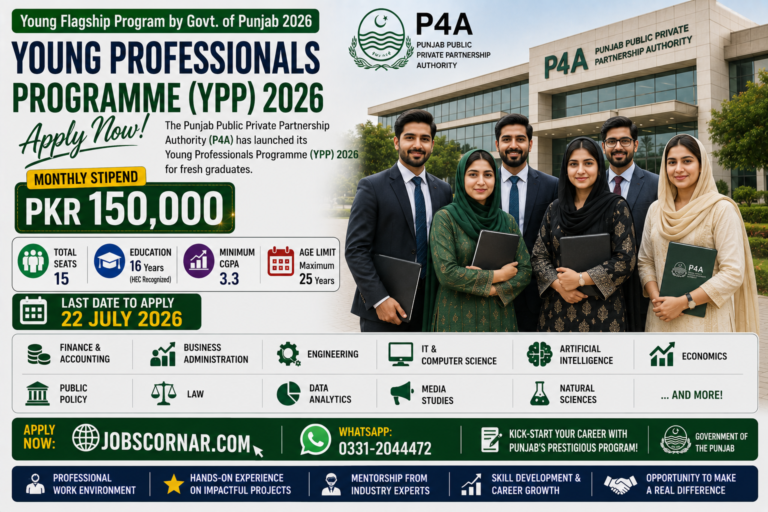 Young Professionals Programme 2026: Apply Now