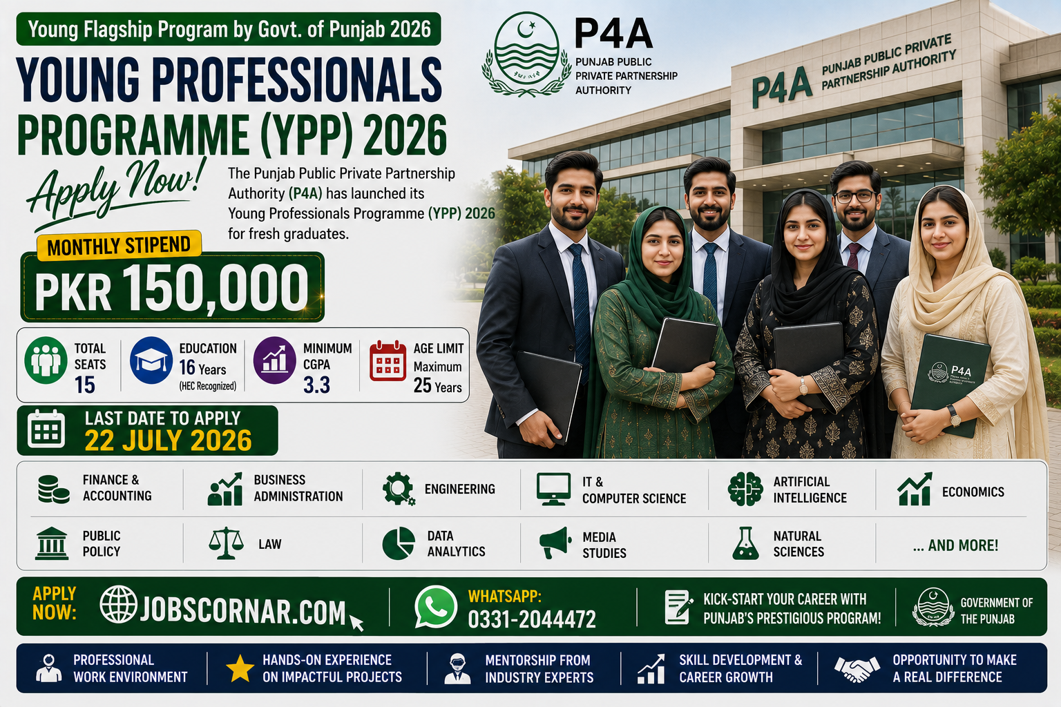 Young Professionals Programme 2026 Apply Now