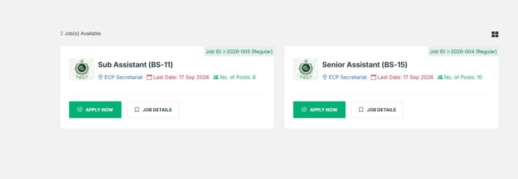 ECP JObs 2026