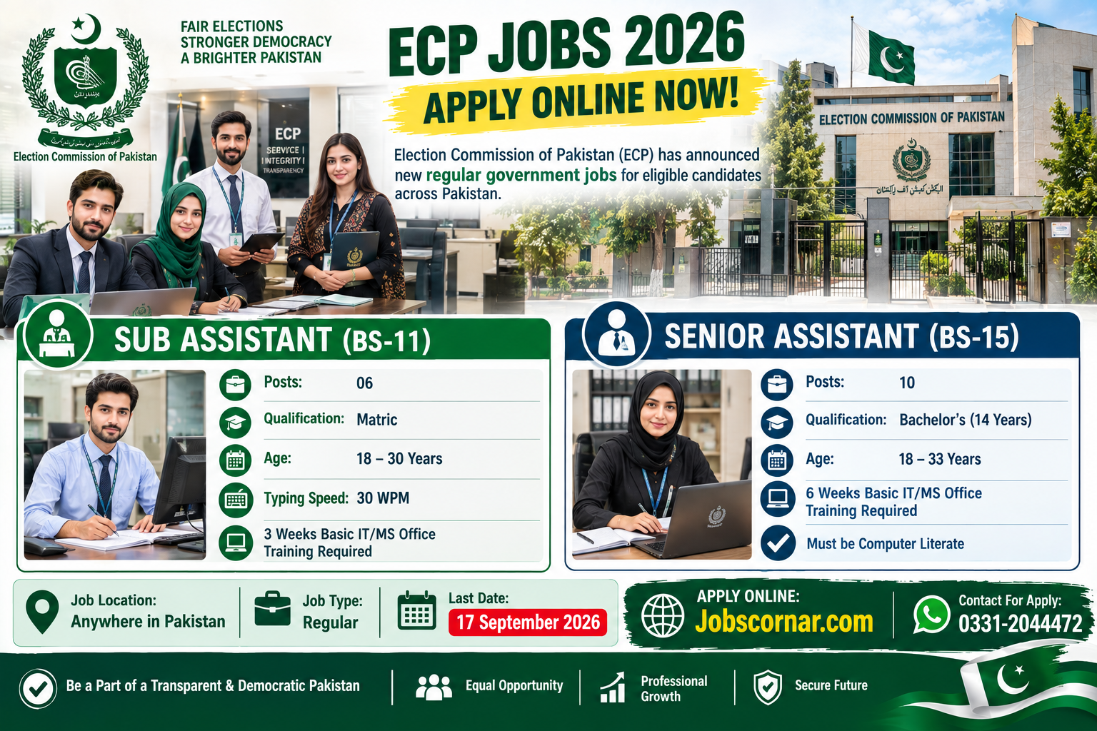 ECP Jobs 2026 – Apply Online