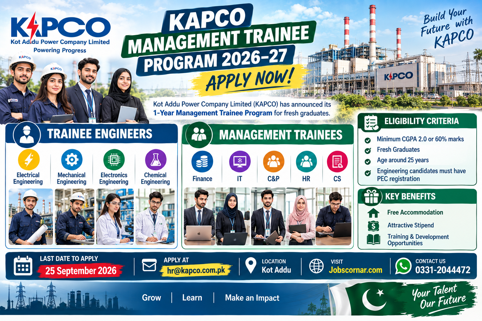 Management Trainee Program KAPCO 2026 Apply Now