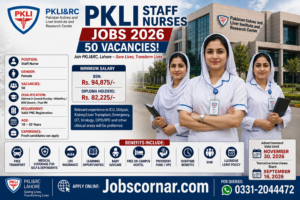 PKLI Staff Nurses Jobs 2026