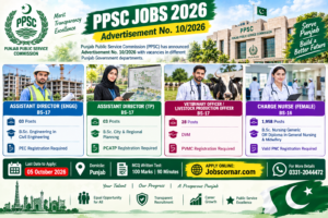 PPSC Jobs 2026 new job